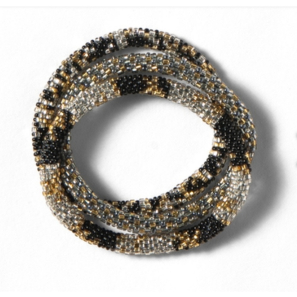 Beaded Bracelet Stack